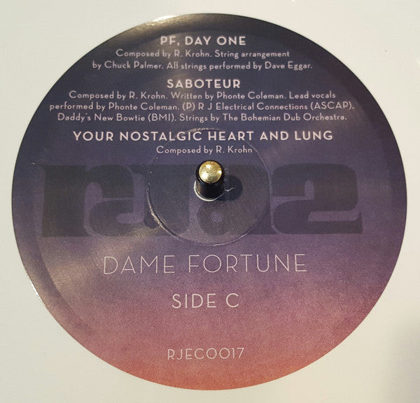 RJD2 - Dame Fortune [WHITE VINYL]