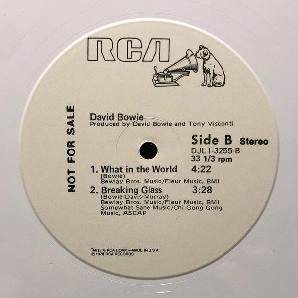 David Bowie - Star [WHITE VINYL, PROMO ONLY, 1978]