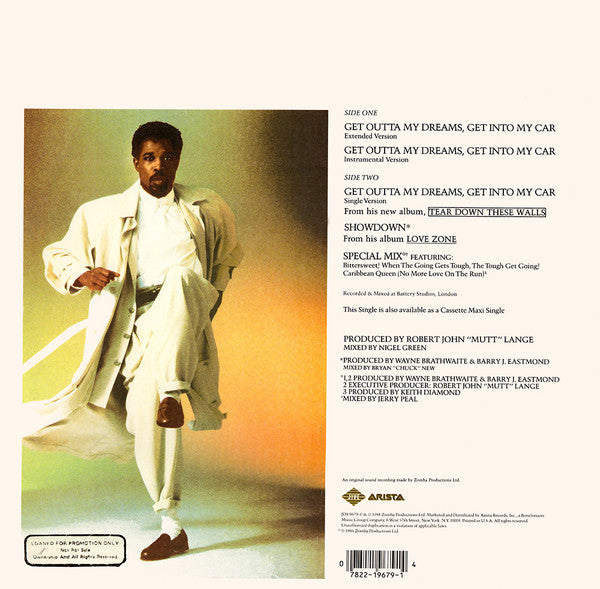 Billy Ocean - Get Outta My Dreams, Get Into My Car