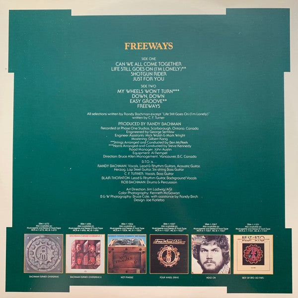 Bachman-Turner Overdrive - Freeways