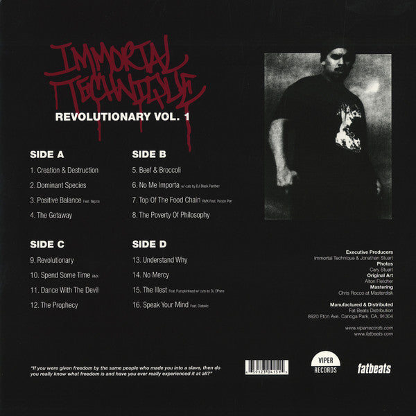 Immortal Technique - Revolutionary Vol. 1
