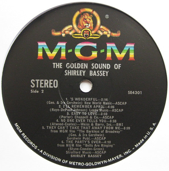 The Golden Sound Of Shirley Bassey