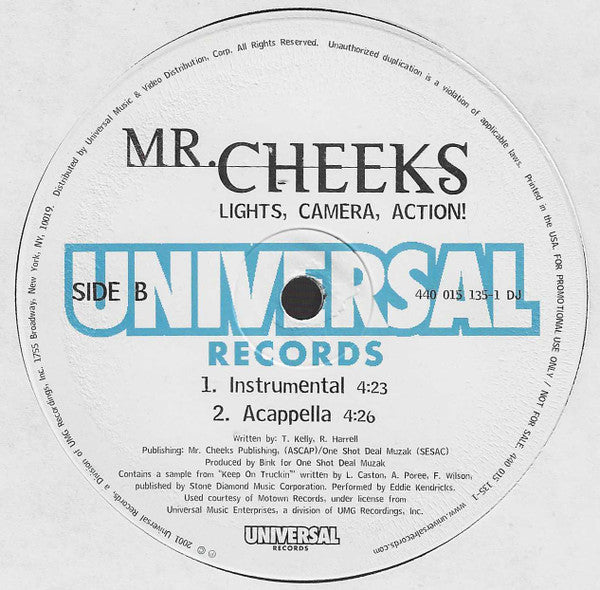 Mr. Cheeks - Lights, Camera, Action!