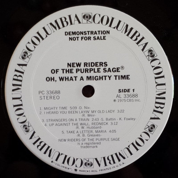 New Riders Of The Purple Sage - Oh, What A Mighty Time