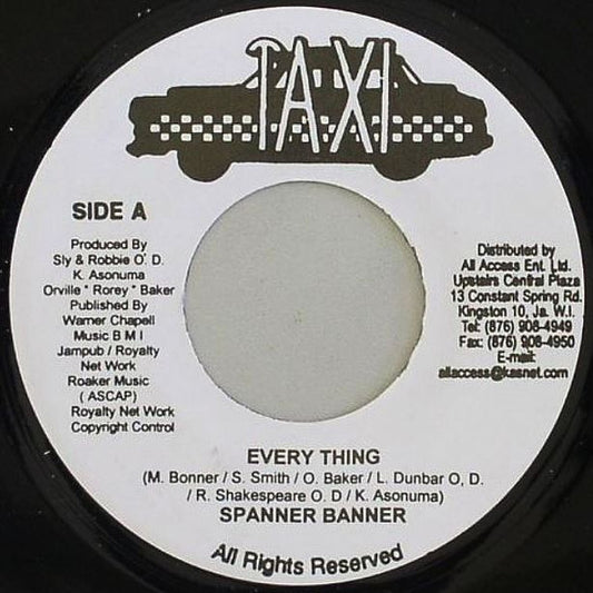Spanner Banner - Every Thing / Right Way