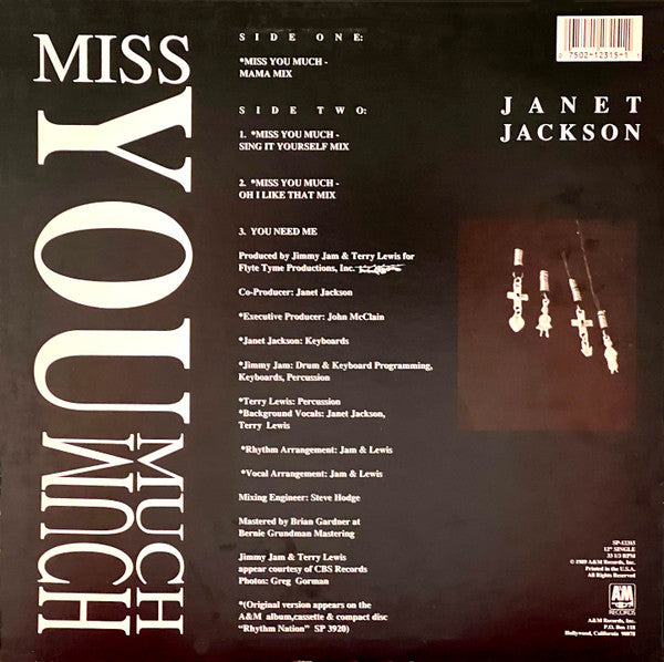 Janet Jackson - Miss You Much