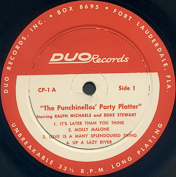Punchinellos, The Starring Ralph Michaels & Duke Stewart - The Punchinellos' Party Platter