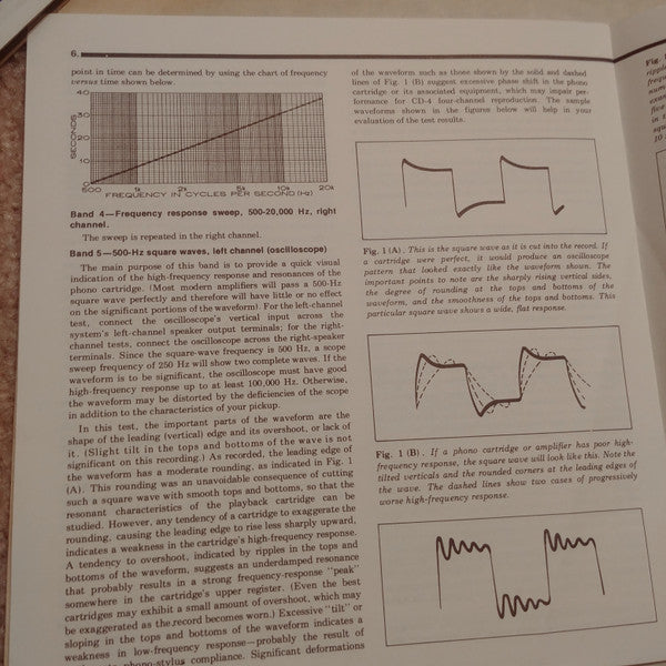 No Artist - Stereo Test Record - Model SRT14 (For Home And Laboratory Use)