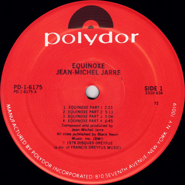 Jean-Michel Jarre - Equinoxe