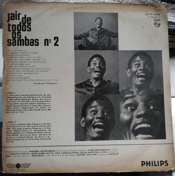 Jair Rodrigues - Jair De Todos Os Sambas No. 2