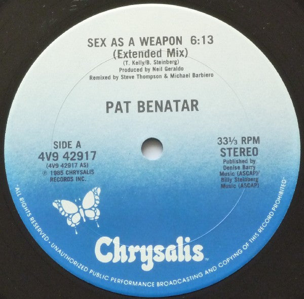 Pat Benatar - Sex As A Weapon (Extended Mix)