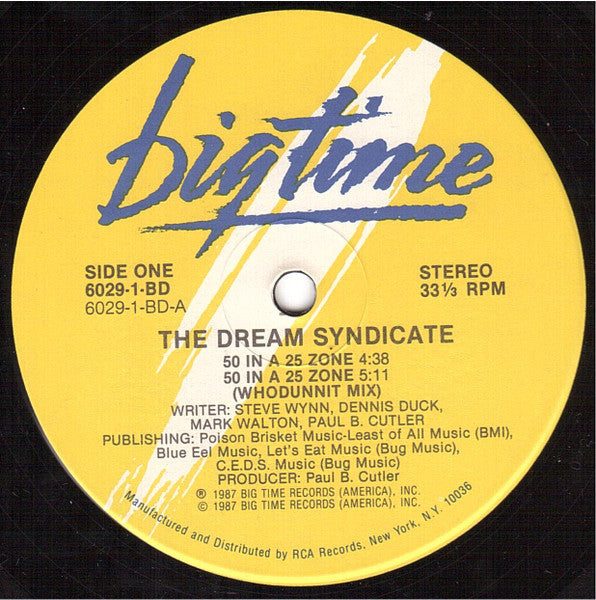 The Dream Syndicate - 50 In A 25 Zone