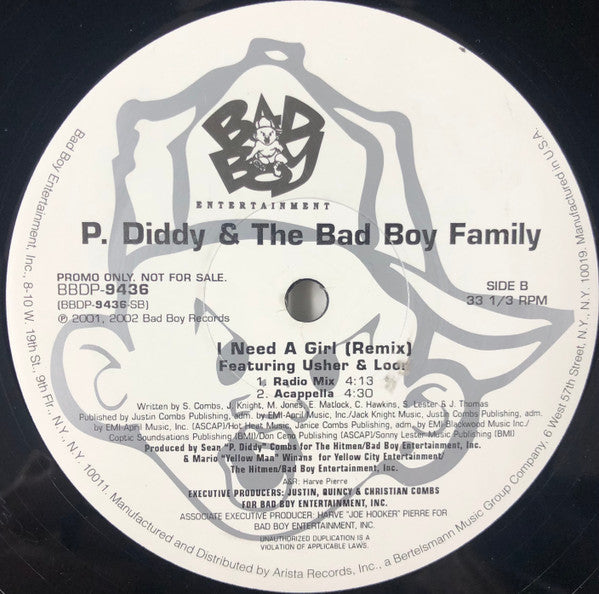 P. Diddy - I Need A Girl (Remix)