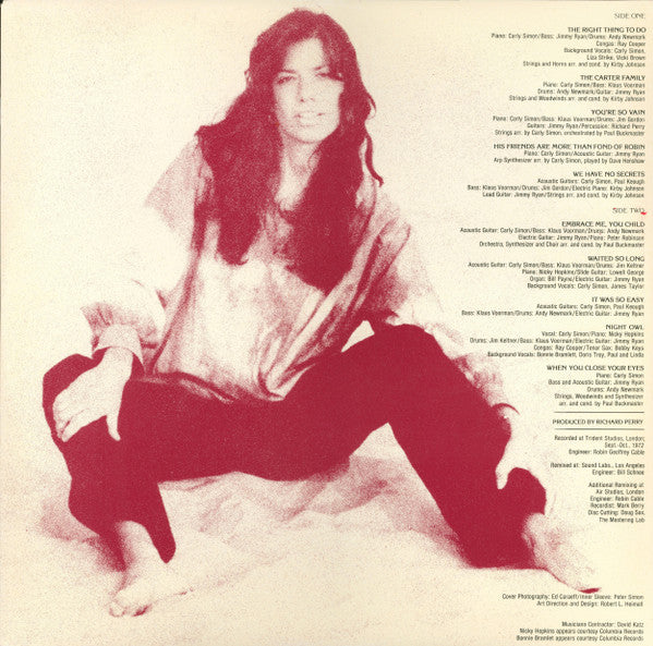 Carly Simon - No Secrets