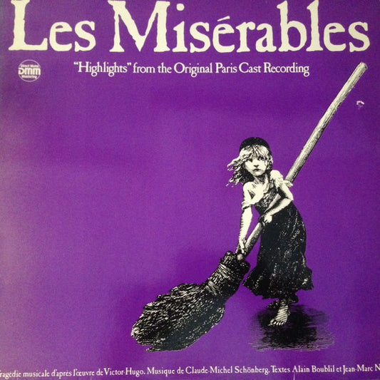 Les Miserables "Highlights" From The Original Paris Cast Recording