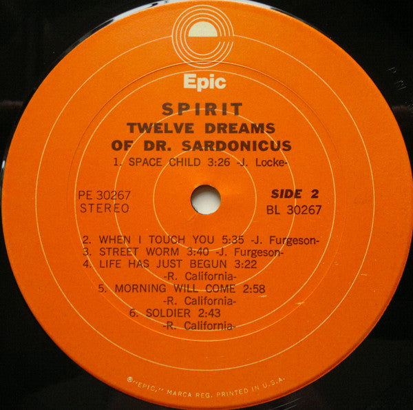 Spirit (8) - Twelve Dreams Of Dr. Sardonicus