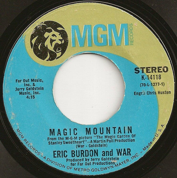 Eric Burdon & War - Spill The Wine