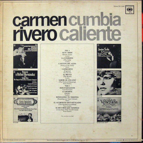 Carmen Rivero - Cumbia Caliente