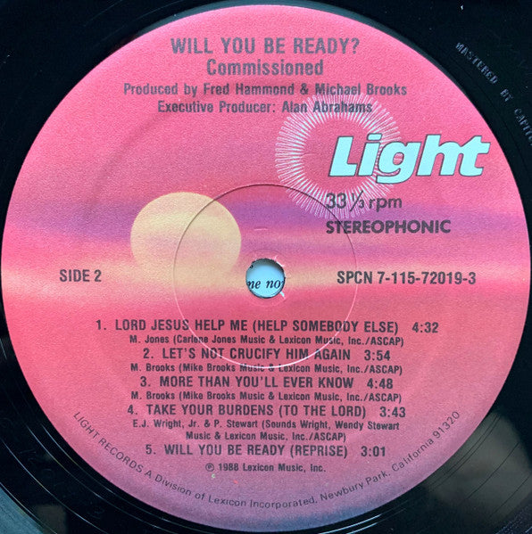 Will You Be Ready?