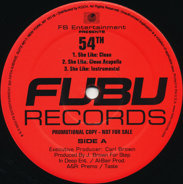 54th Platoon - She Like