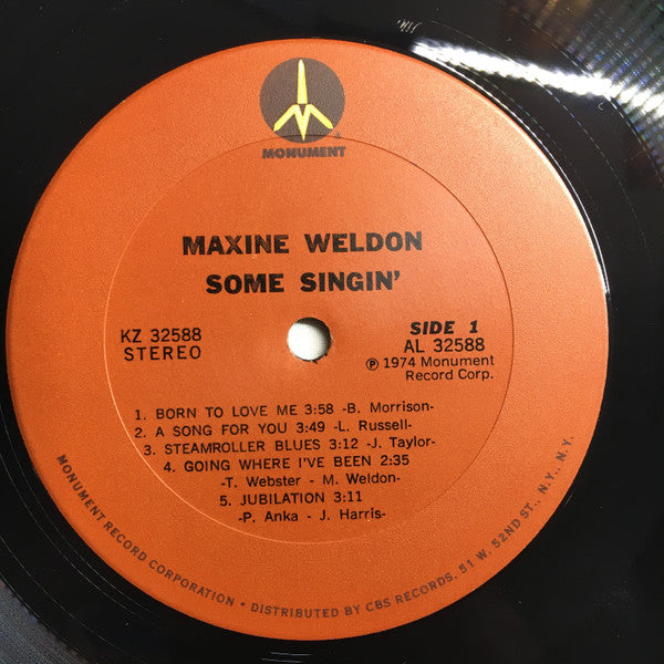 Maxine Weldon - Some Singin'