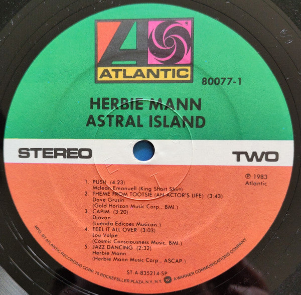 Herbie Mann - Astral Island