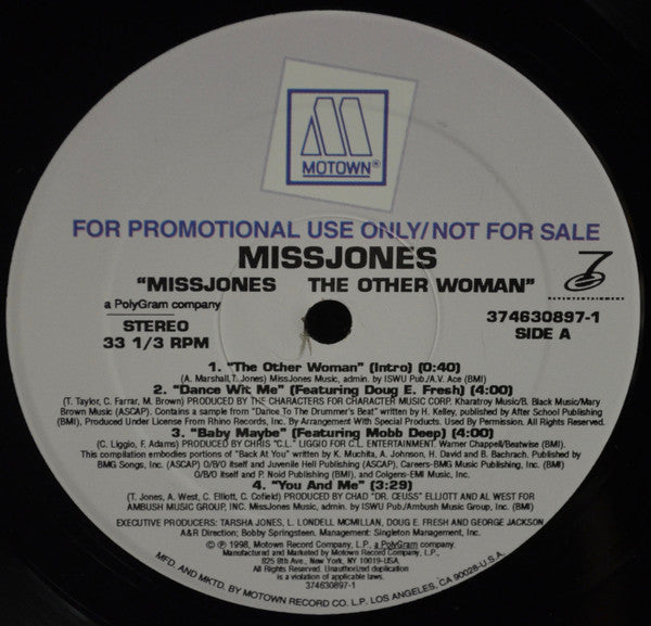 Miss Jones (2) - The Other Woman