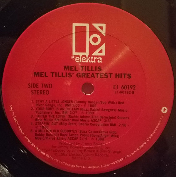 Mel Tillis' Greatest Hits