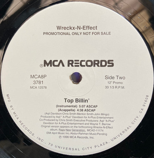 Wrecks-N-Effect - Top Billin'
