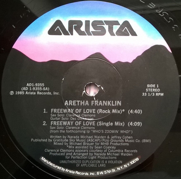 Aretha Franklin - Freeway Of Love