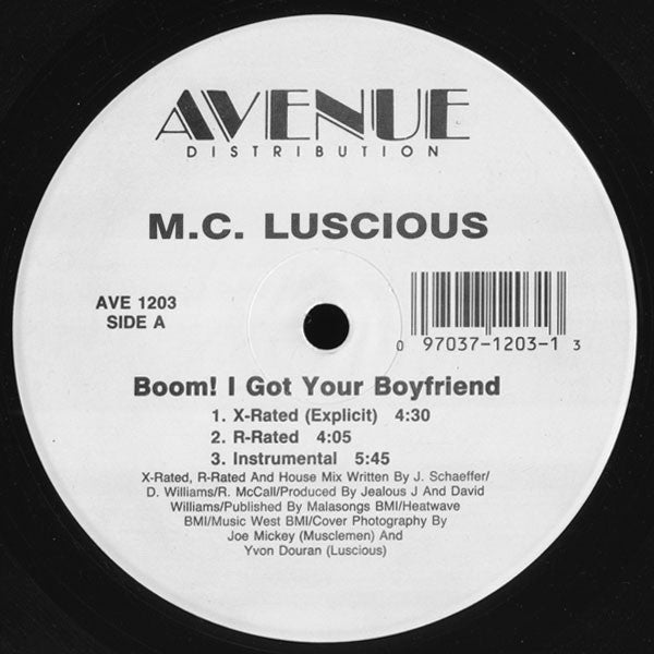 MC Luscious - Boom! I Got Your Boyfriend