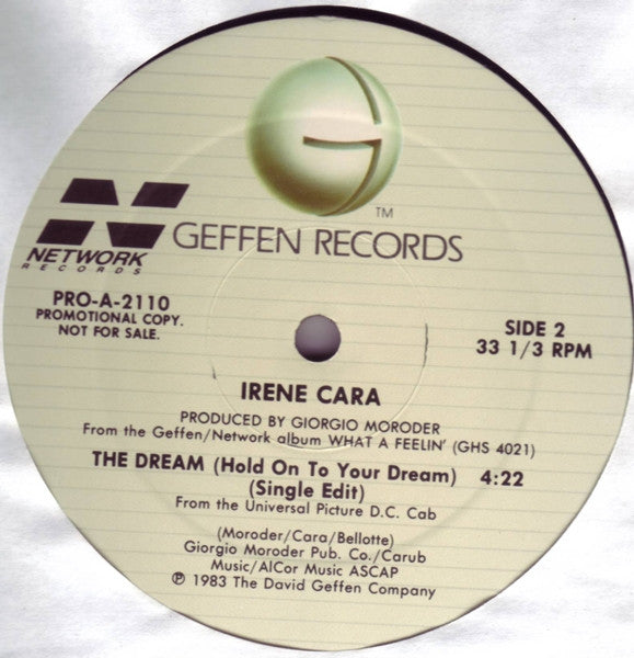 Irene Cara - The Dream (Hold On To Your Dream)