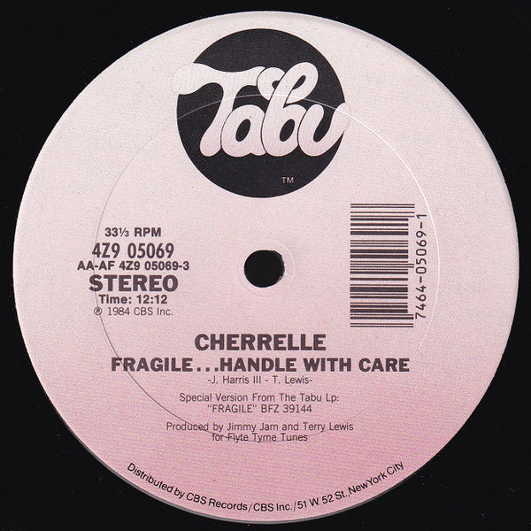 Cherrelle - Fragile...Handle With Care