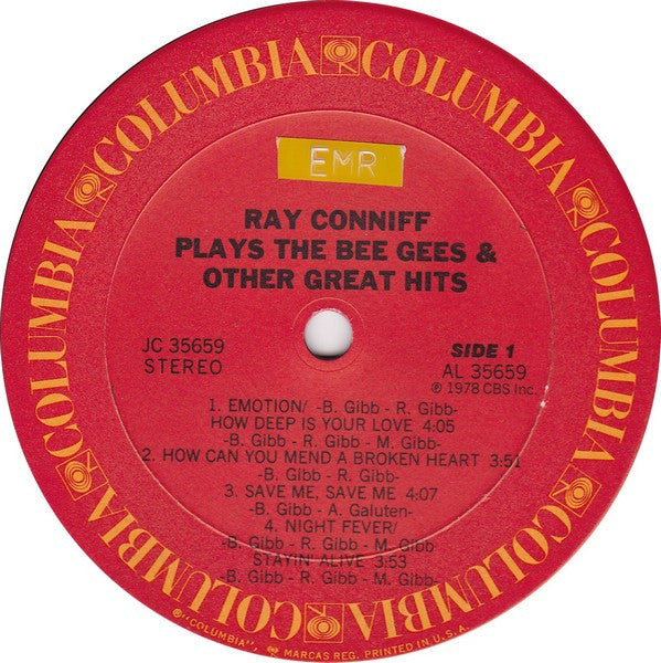 Ray Conniff Plays The Bee Gees & Other Great Hits