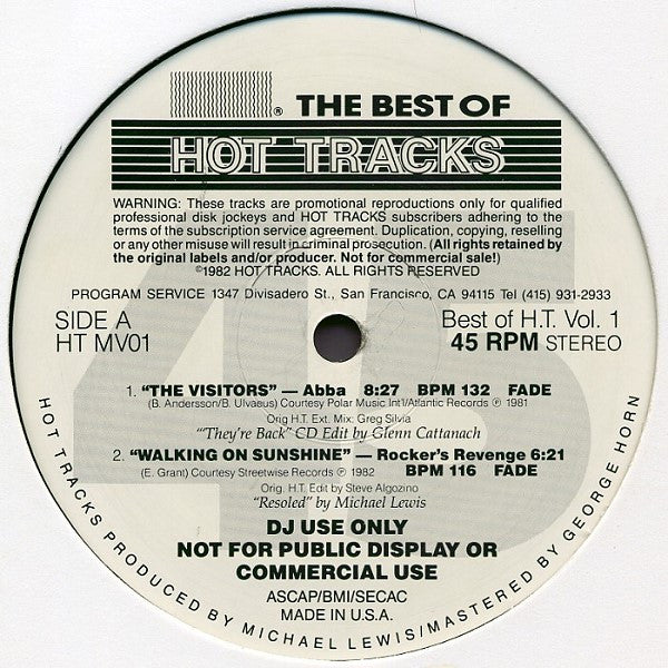 Various - The Best Of Hot Tracks Vol. 1