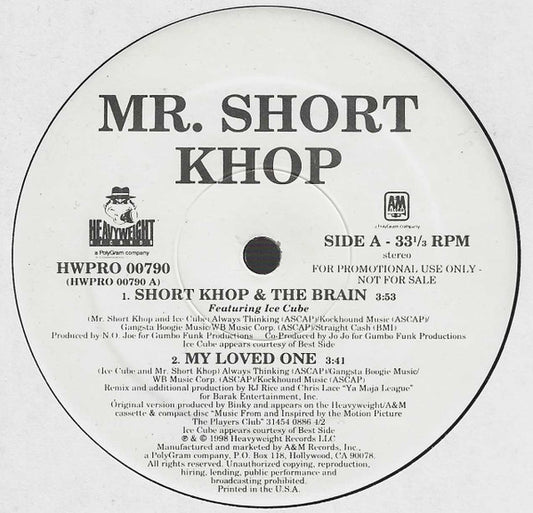 Mr. Short Khop - Short Khop & The Brain