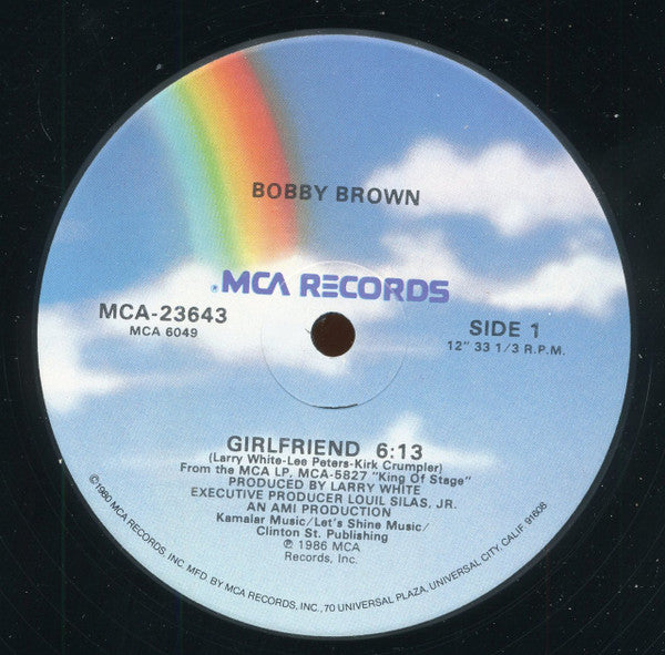 Bobby Brown - Girlfriend (12" Version)