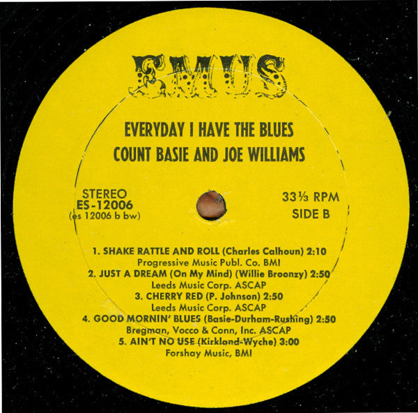 Joe Williams - Everyday I Have The Blues