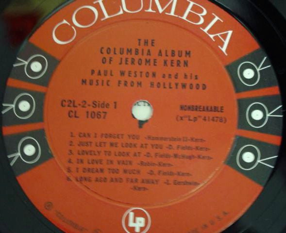 The Columbia Album Of Jerome Kern