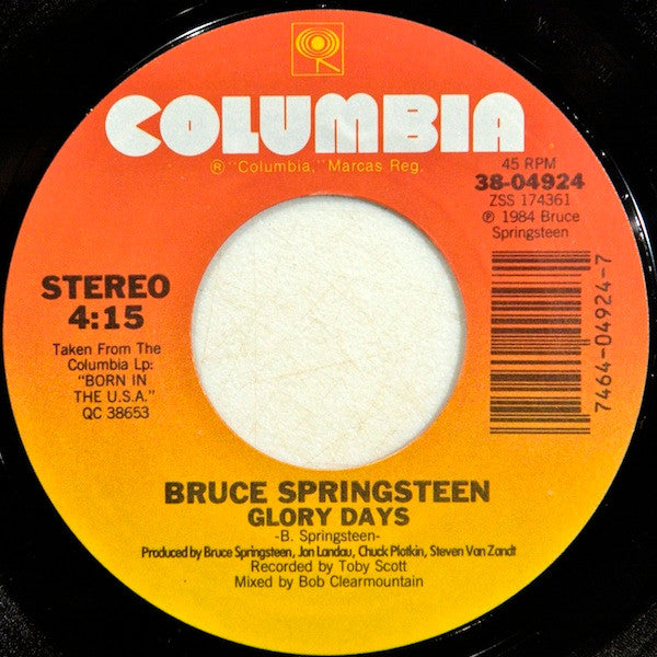 Bruce Springsteen - Glory Days