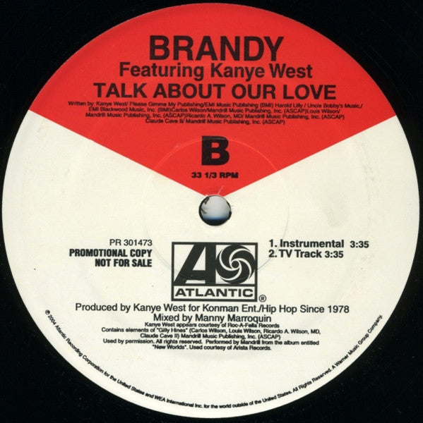 Brandy (2) - Talk About Our Love