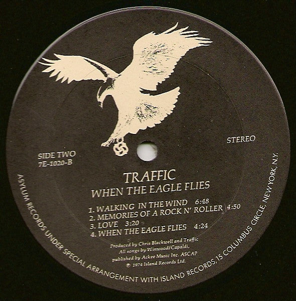 Traffic - When The Eagle Flies