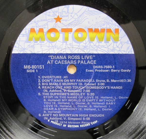 Diana Ross Live At Caesars Palace