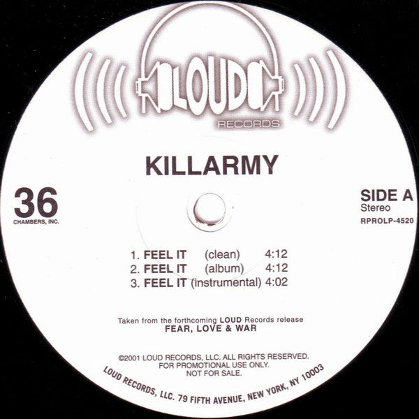 Killarmy - Feel It / Militant
