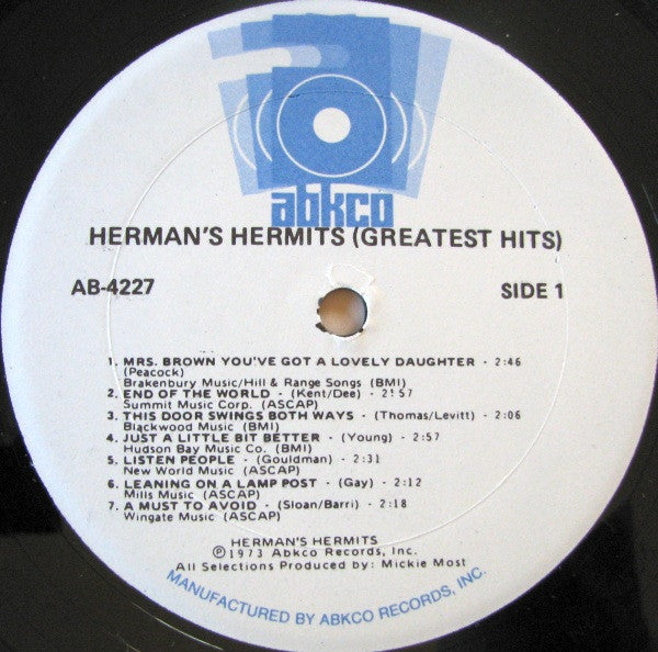 Herman's Hermits - 15 Greatest Hits