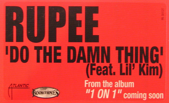 Rupee - Do The Damn Thing