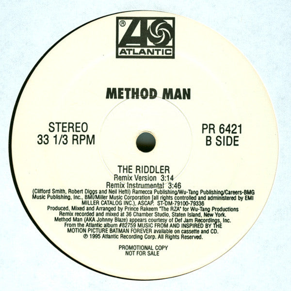 Method Man - The Riddler