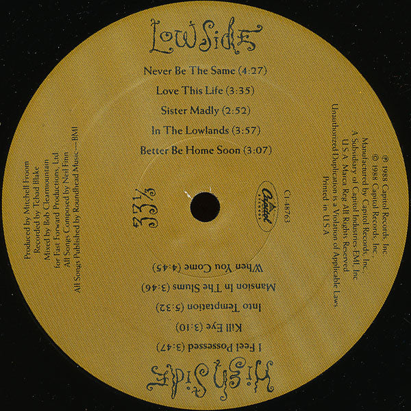 Crowded House - Temple Of Low Men