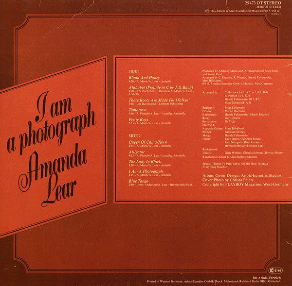 I Am A Photograph