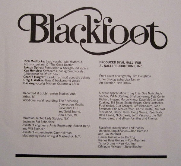 Blackfoot (3) - Siogo